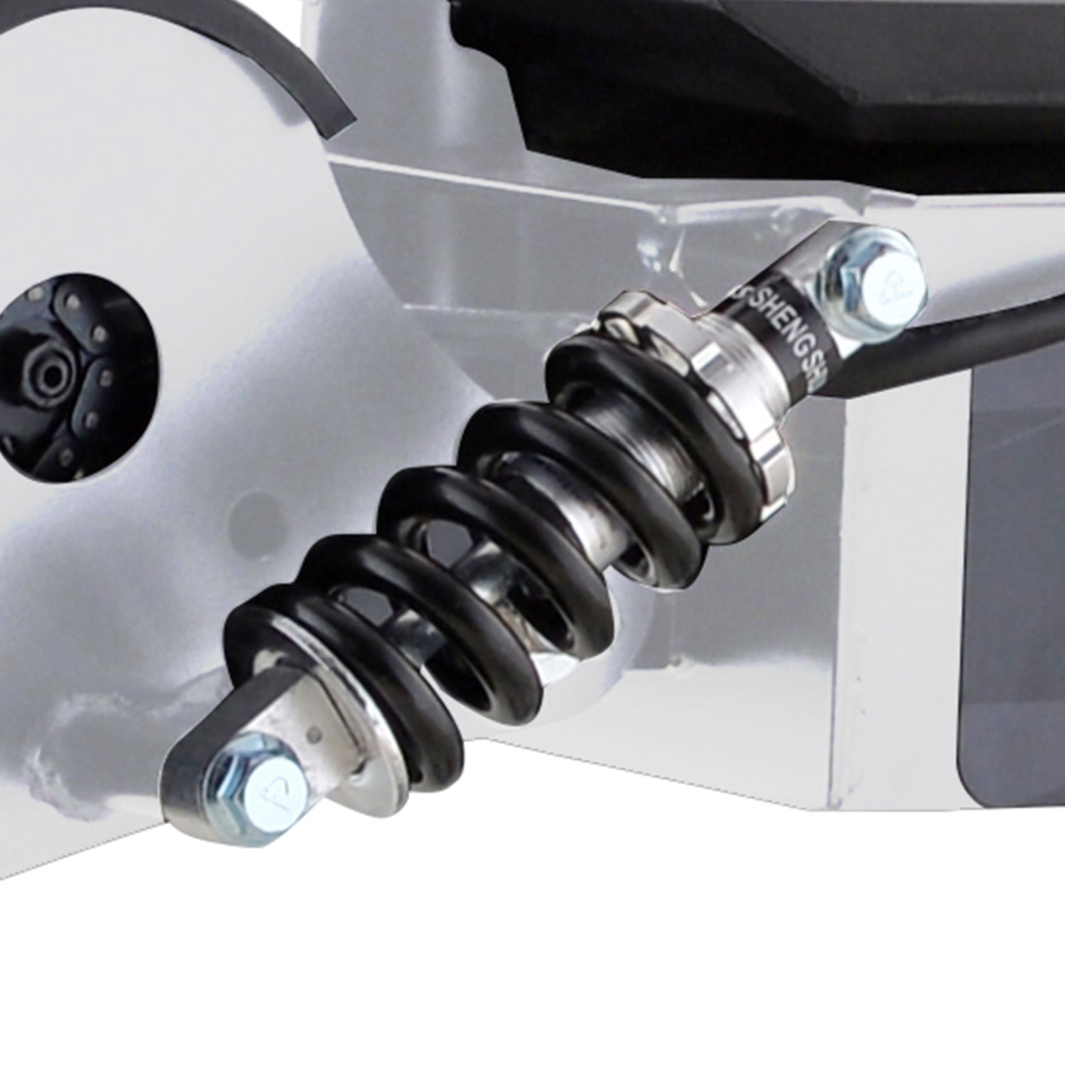Twin Rear Shock Suspension