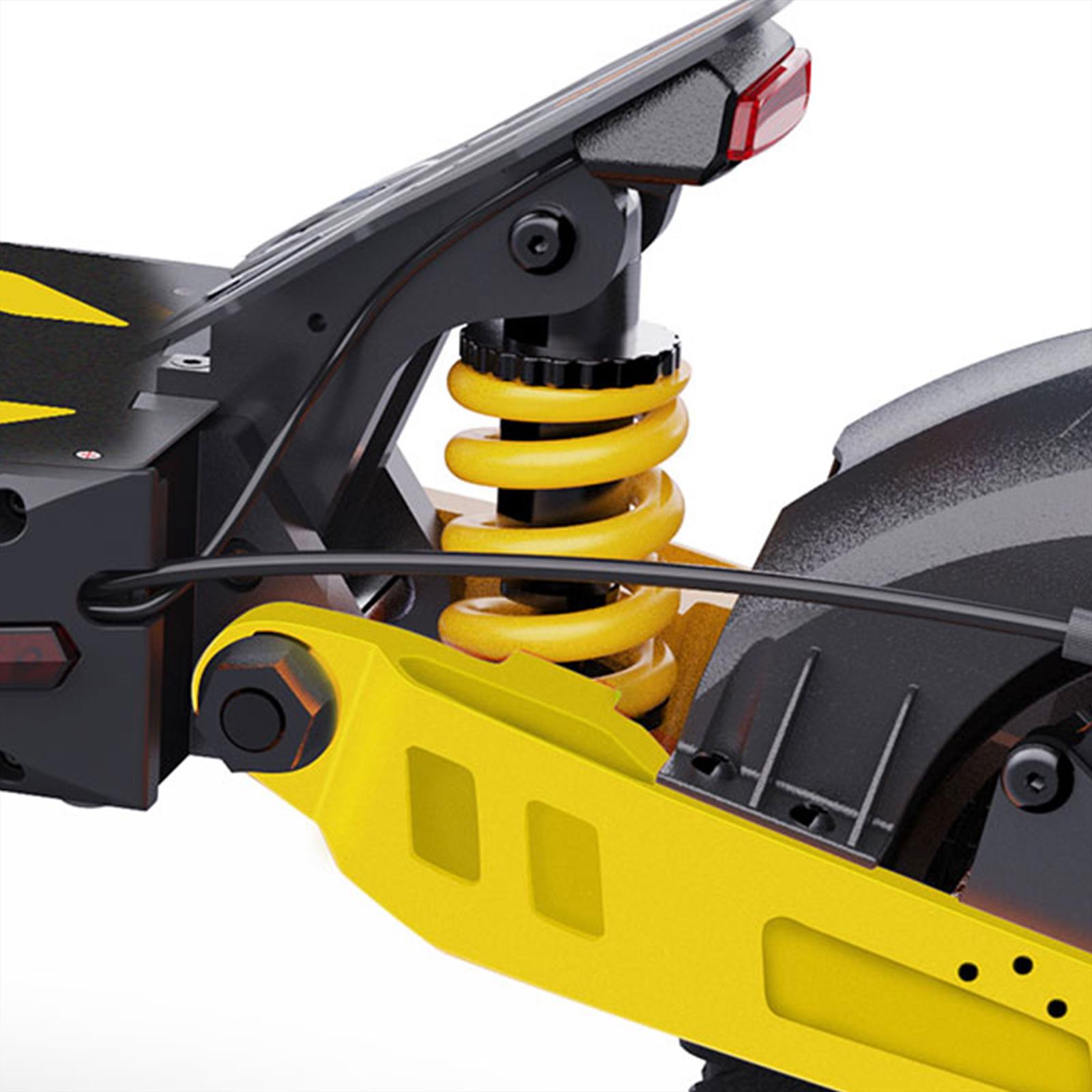 Front and Rear Spring Hydraulic Suspension