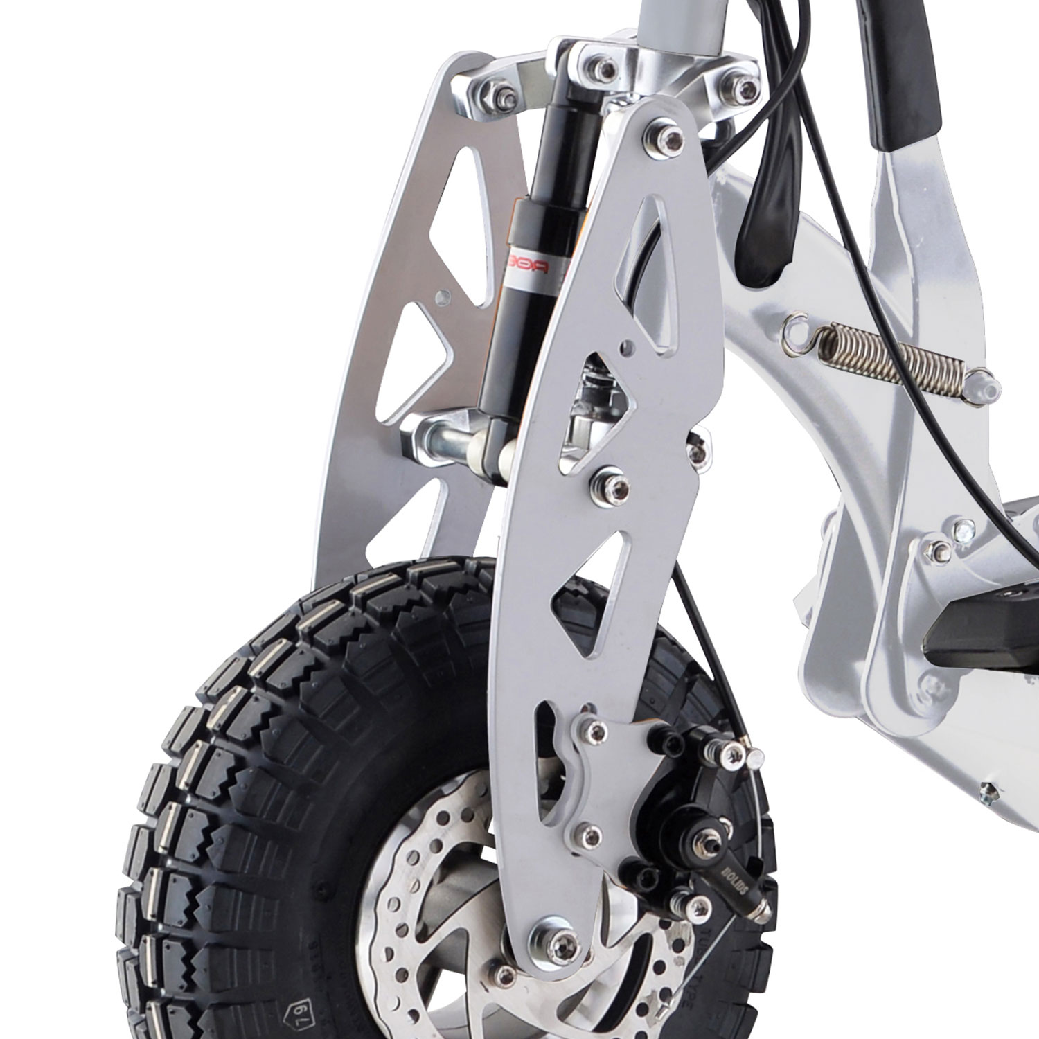 Front Vertically Mounted Cantilever Suspension