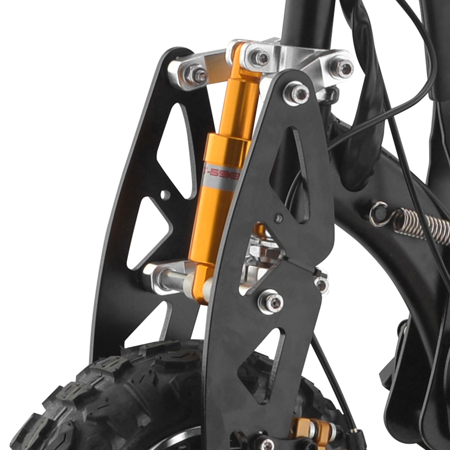 Front Vertically Mounted Cantilever Suspension