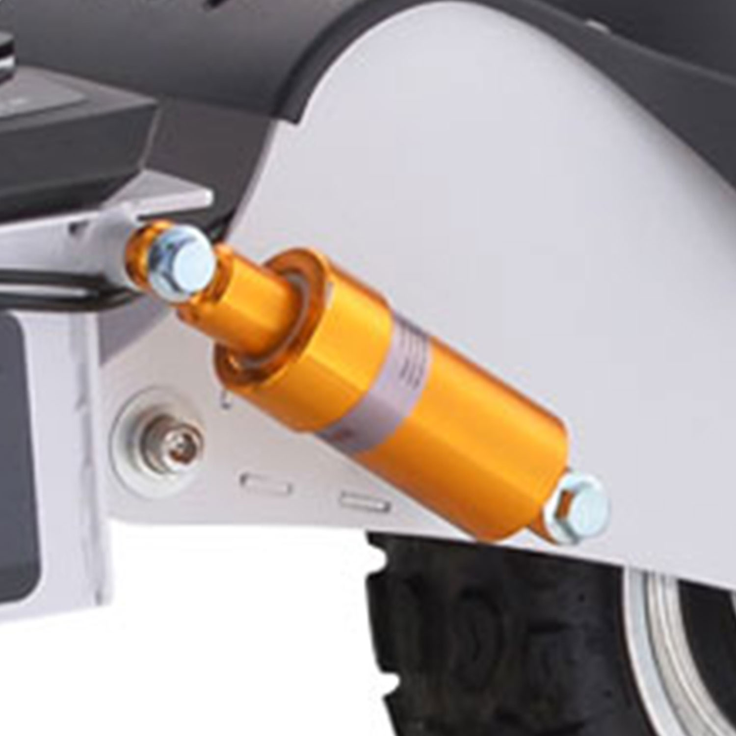Twin Rear Shock Suspension