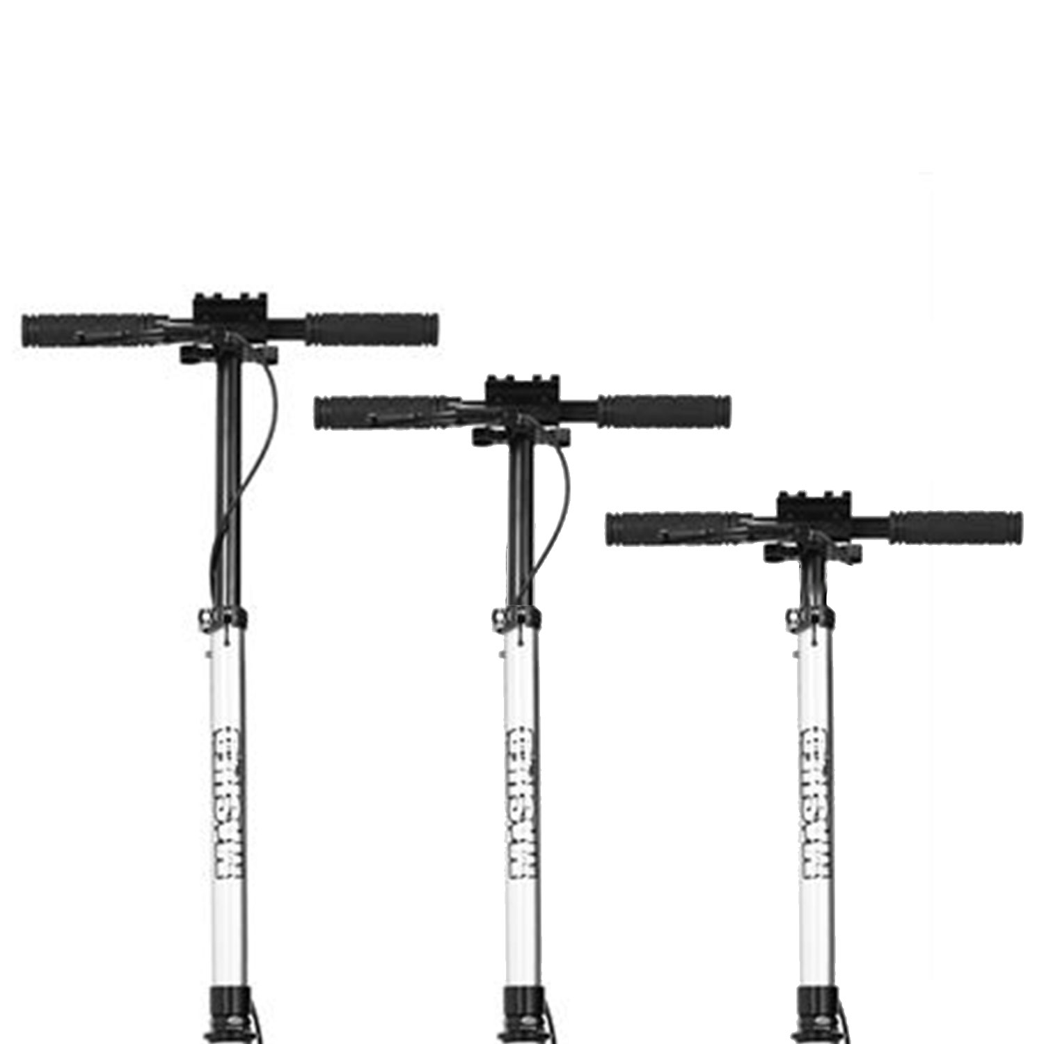 3 handlebar heights